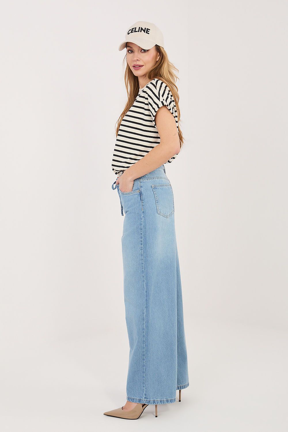 Wide Leg Jeans Damen – Weite Hose lässig & modern