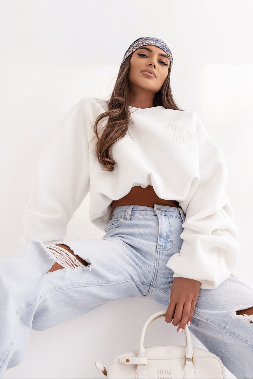 Sweater Damen Baumwolle Bunt Oversized Universalgröße