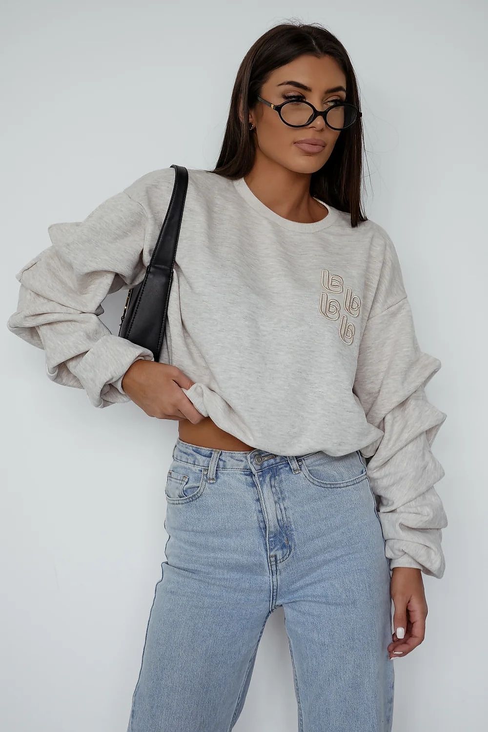 Sweater Damen Baumwolle Bunt Oversized Universalgröße