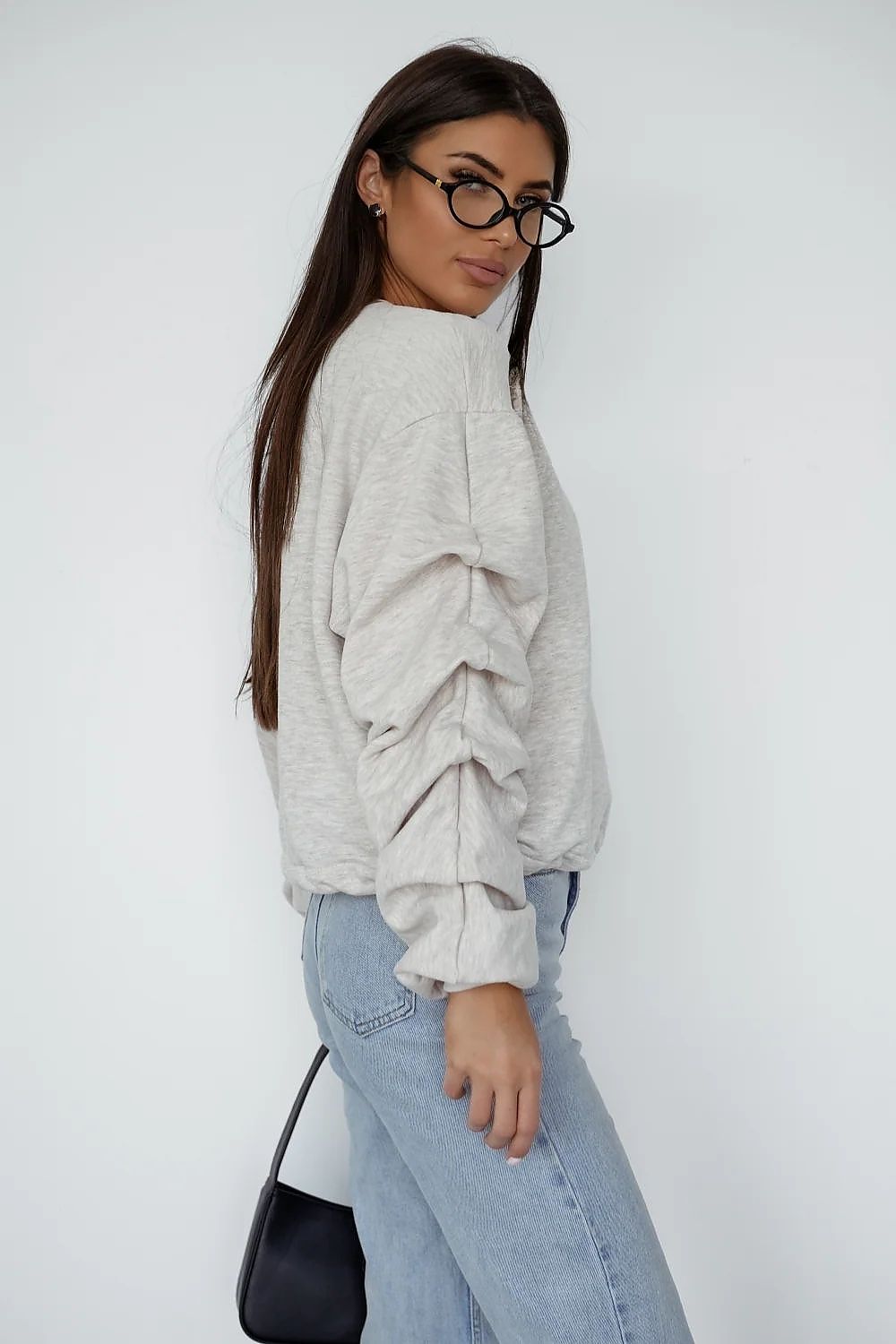 Sweater Damen Baumwolle Bunt Oversized Universalgröße