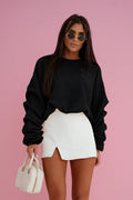 Sweater Damen Baumwolle Bunt Oversized Universalgröße