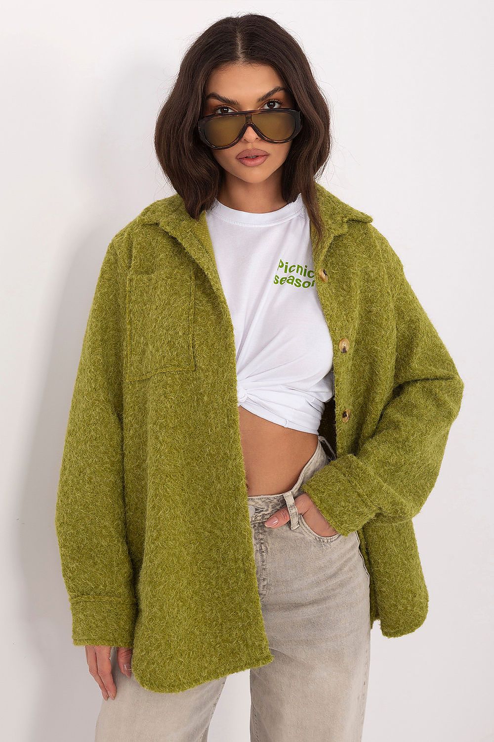 Leichte Damen Jacke Viskose – Einheitsgröße 7 Farben