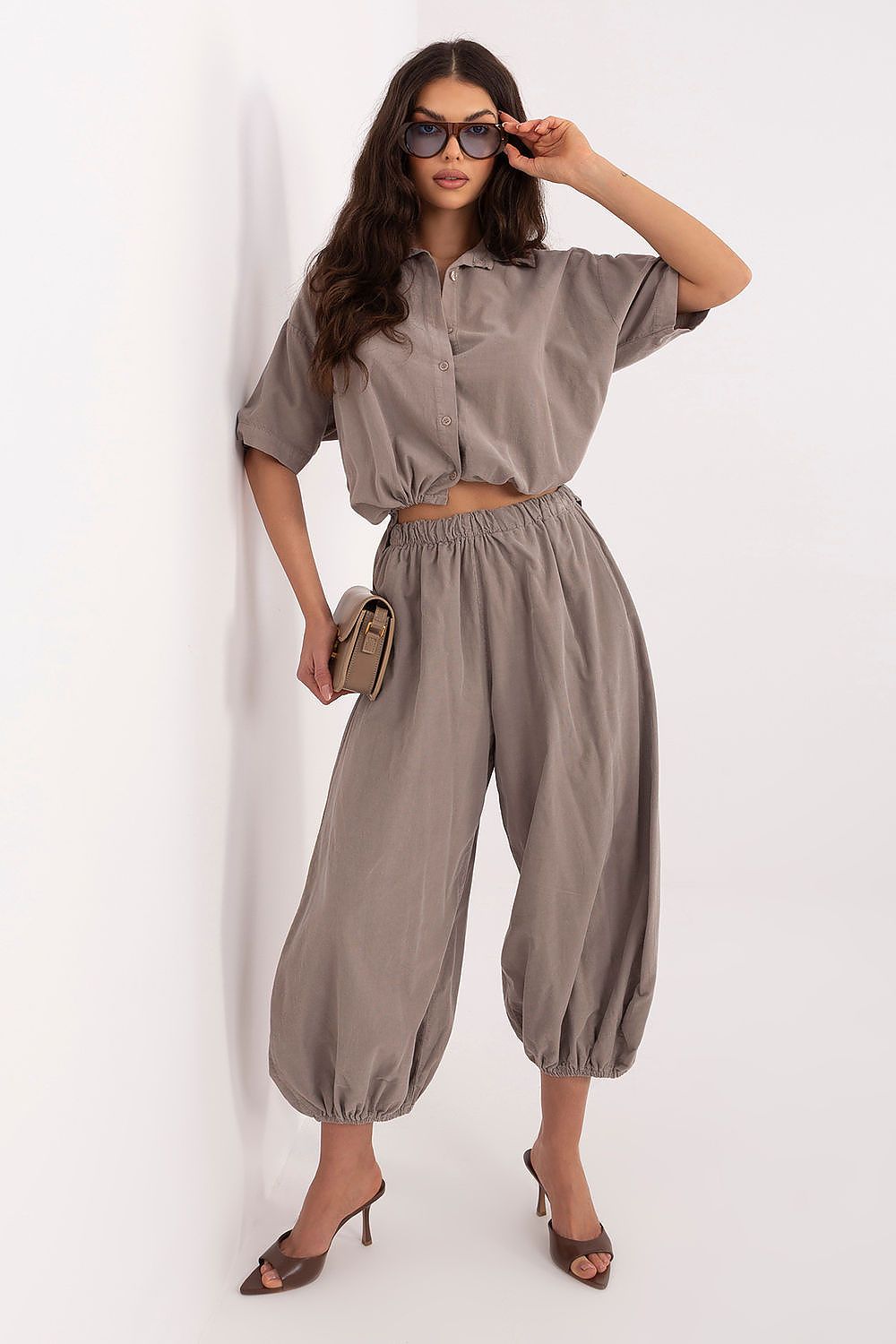 Kurzarm-Bluse Damen – Luftiges Sommerhemd aus 100% Baumwolle
