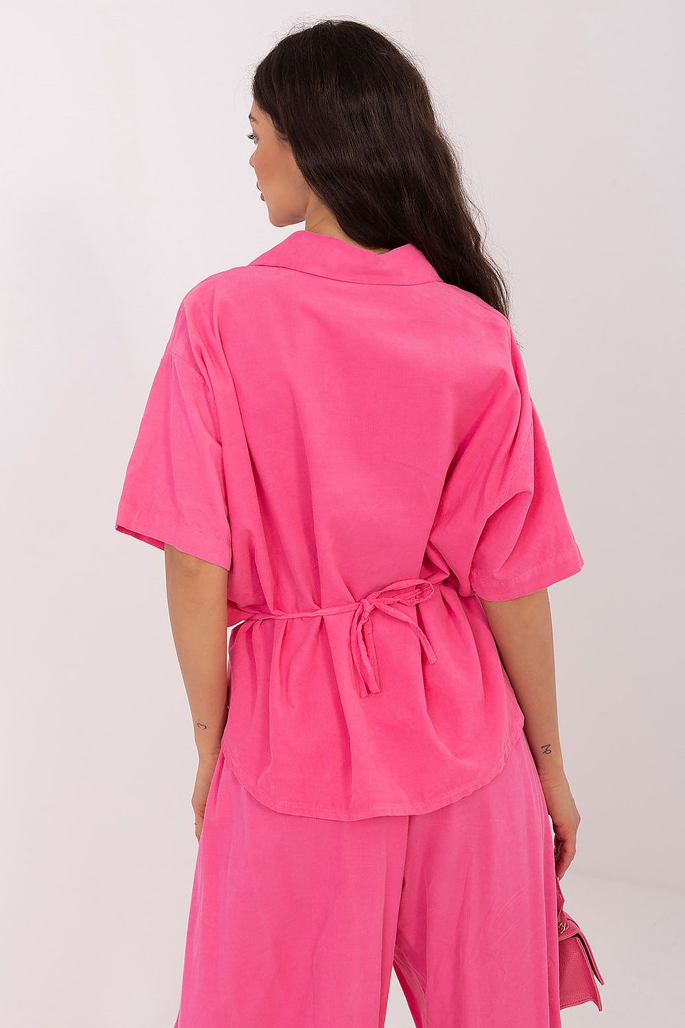 Kurzarm-Bluse Damen – Luftiges Sommerhemd aus 100% Baumwolle