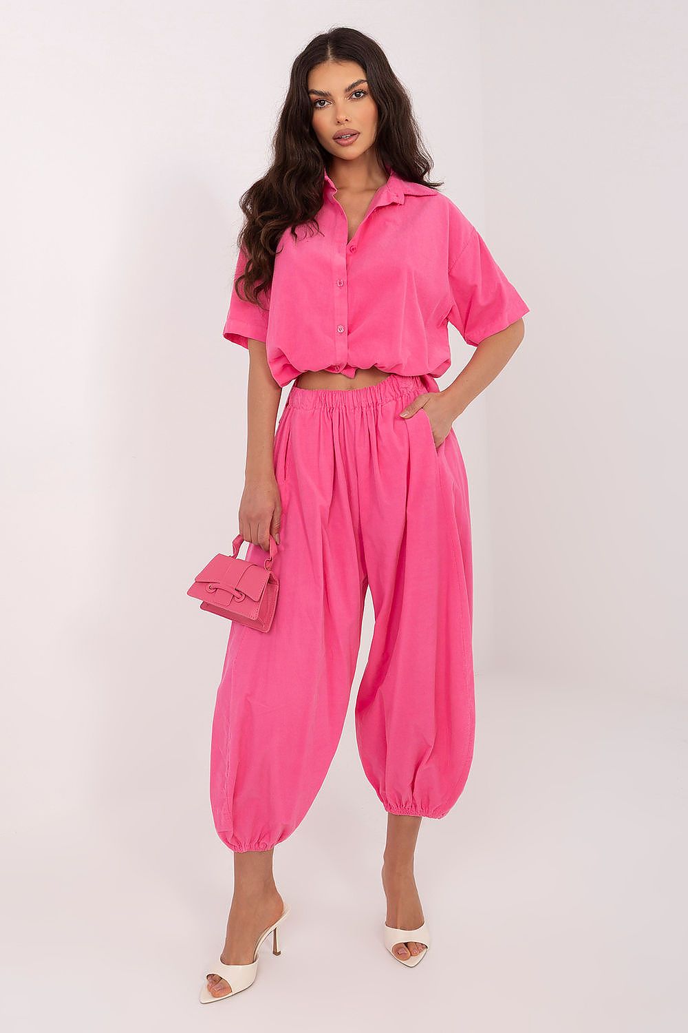 Kurzarm-Bluse Damen – Luftiges Sommerhemd aus 100% Baumwolle