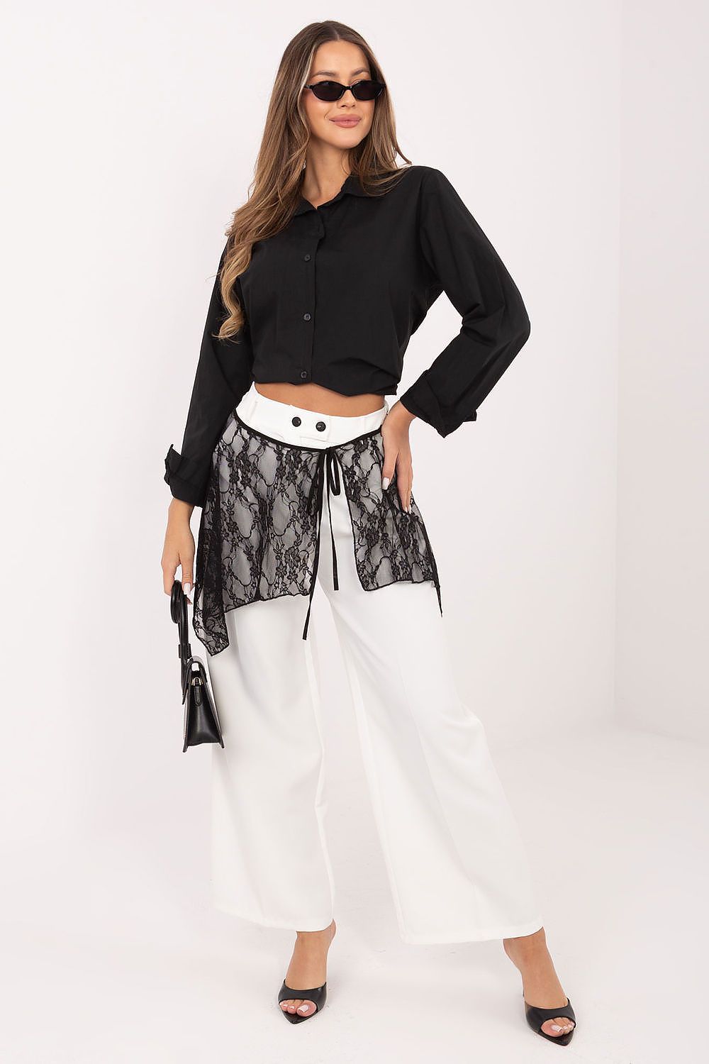 Hemd Damen Langarm Baumwolle Klassisch