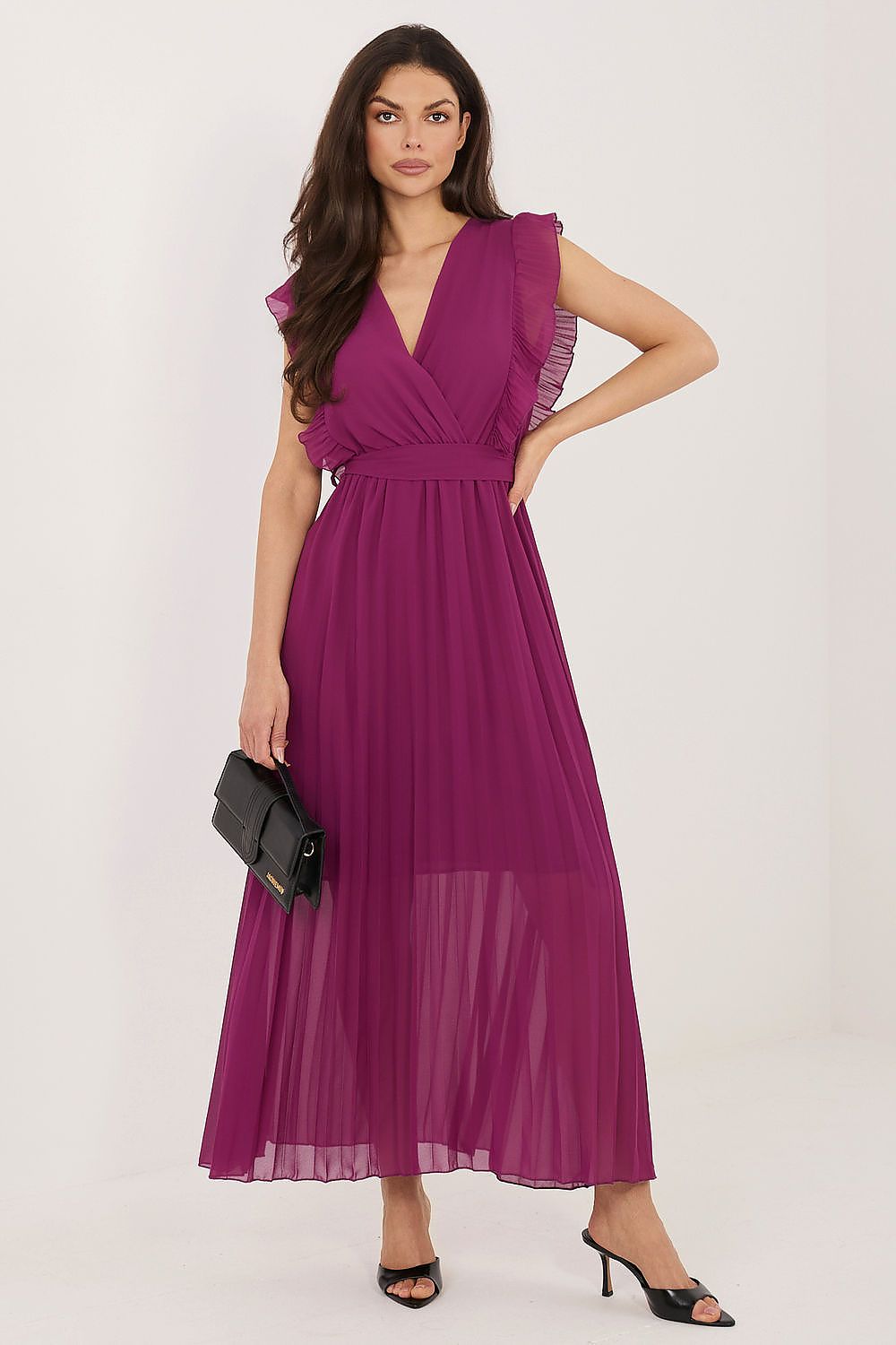 Maxikleid Damen Viskose Einheitsgröße – 8 Farben Alltagskleid