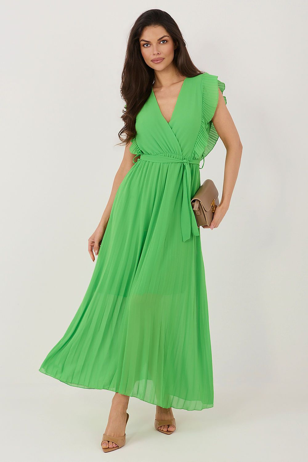 Maxikleid Damen Viskose Einheitsgröße – 8 Farben Alltagskleid