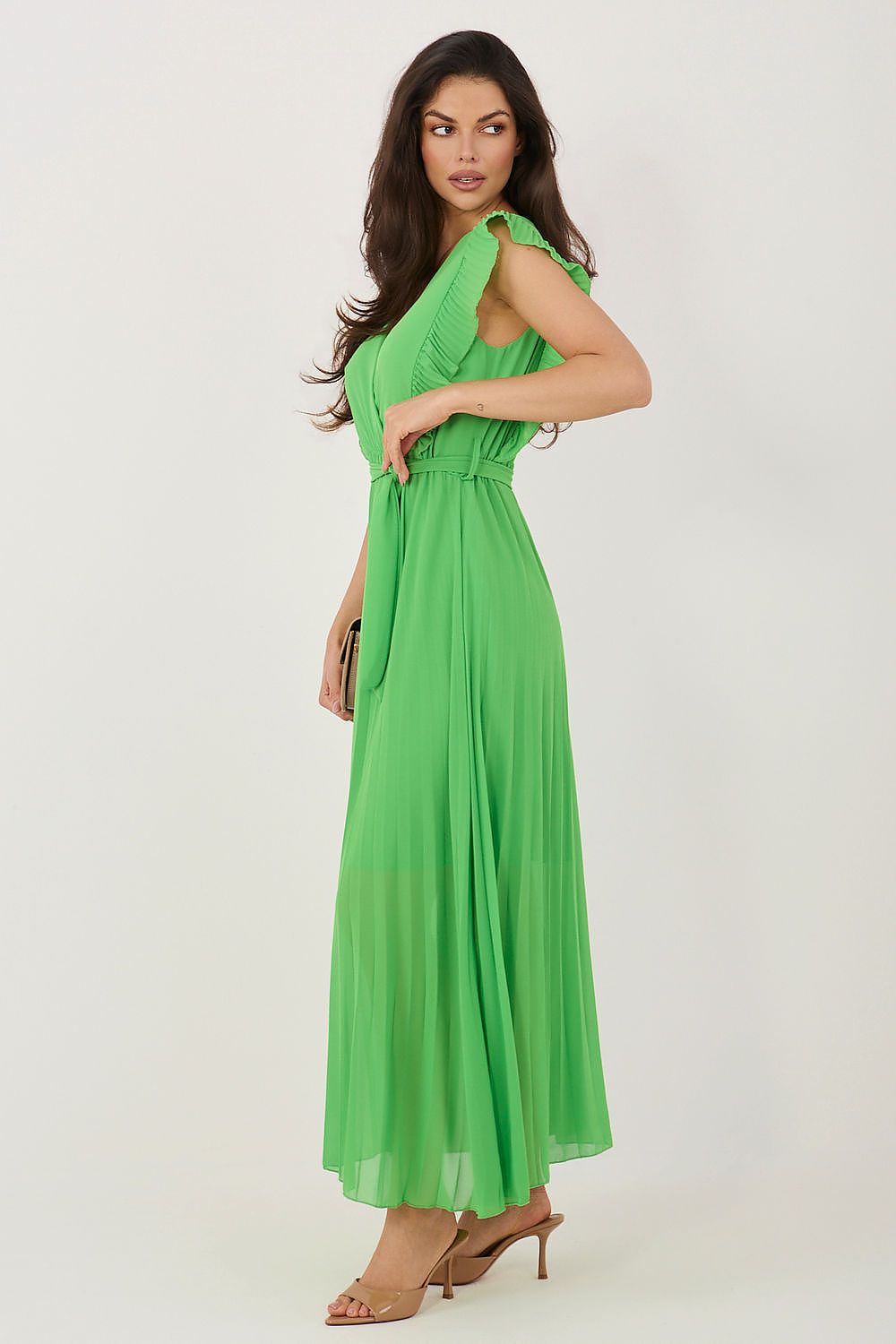 Maxikleid Damen Viskose Einheitsgröße – 8 Farben Alltagskleid