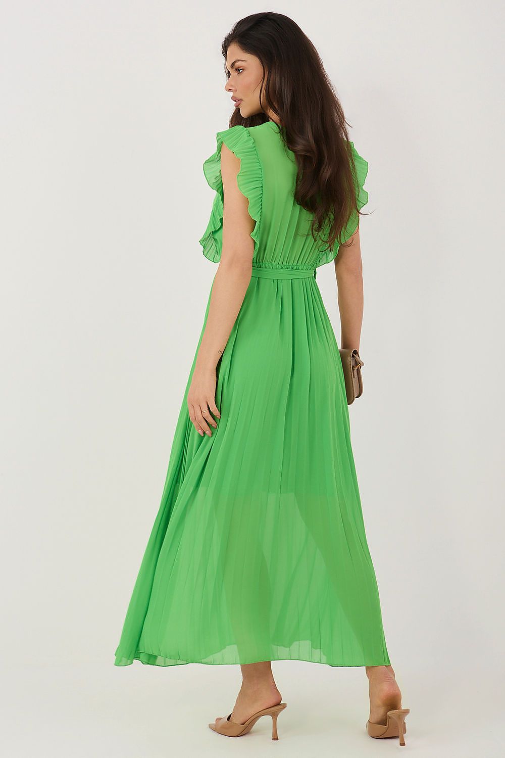 Maxikleid Damen Viskose Einheitsgröße – 8 Farben Alltagskleid