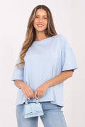 Oversize T-Shirt Damen Baumwolle – 3 Farben S/M & L/XL