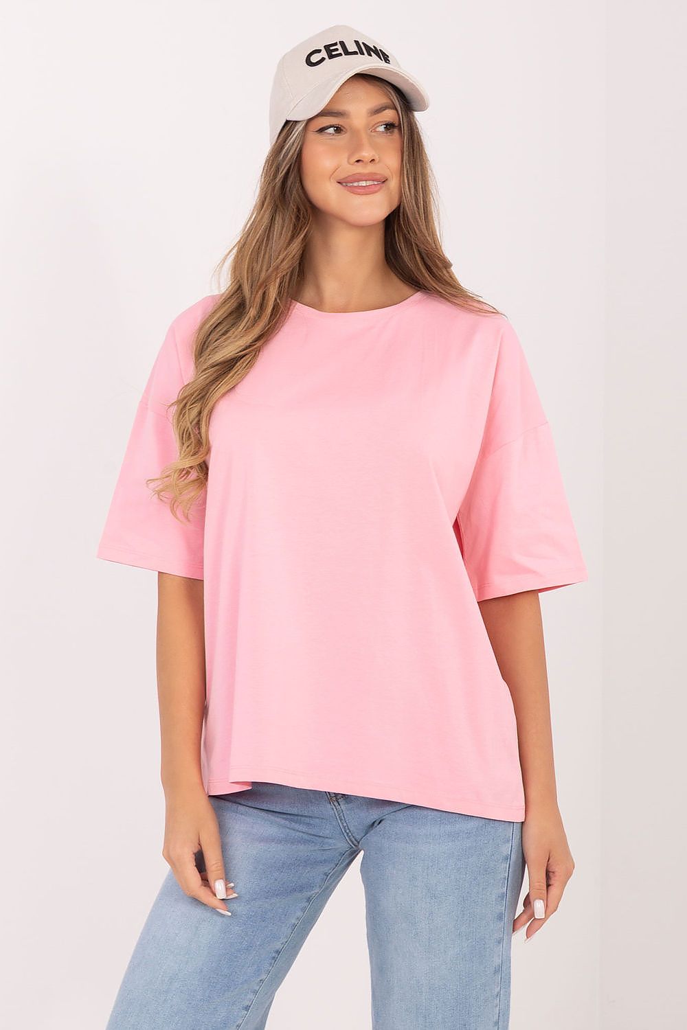 Oversize T-Shirt Damen Baumwolle – 3 Farben S/M & L/XL