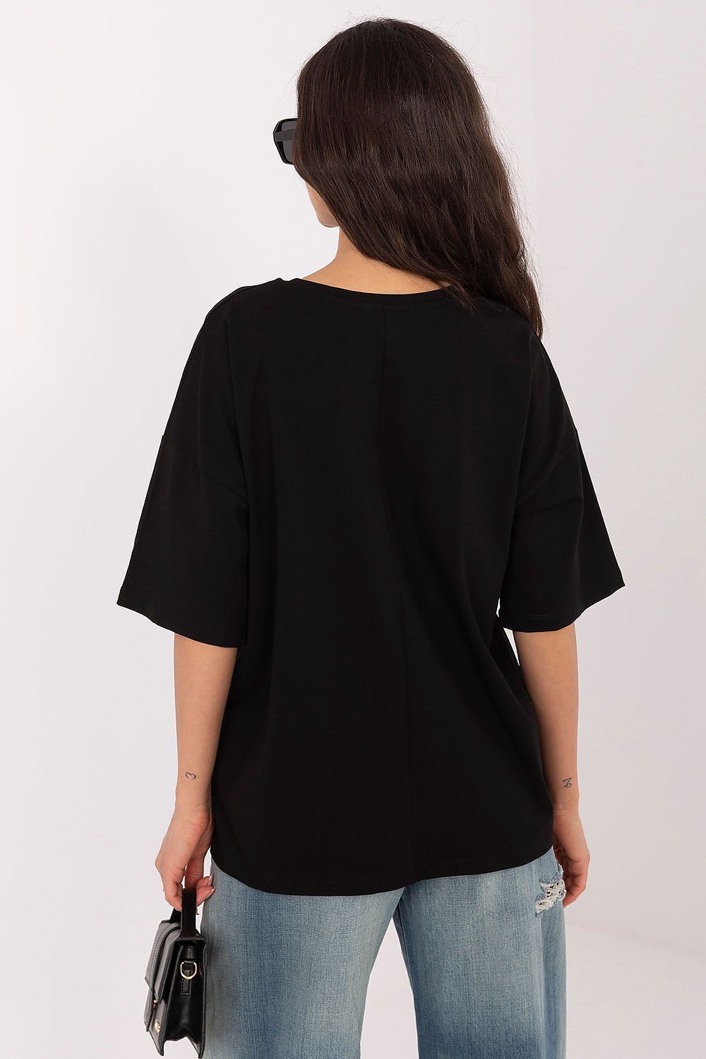 Oversize T-Shirt Damen Baumwolle – 3 Farben S/M & L/XL