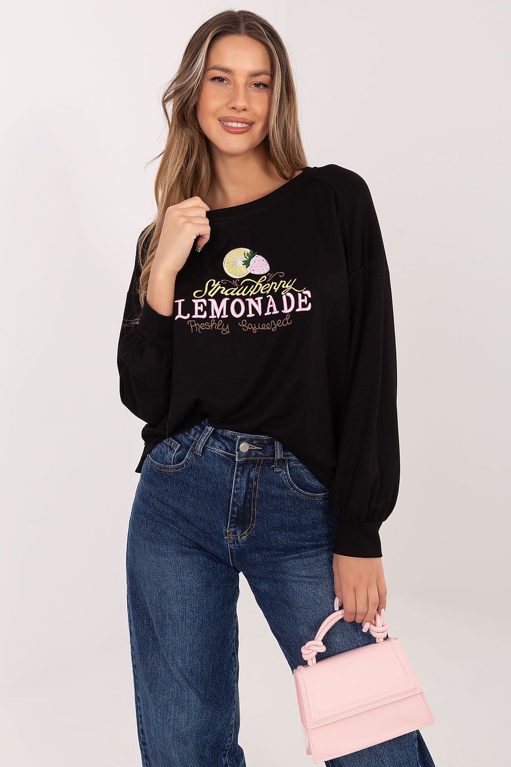 Sweater Damen Viskose Stretch – 5 Farben Einheitsgröße