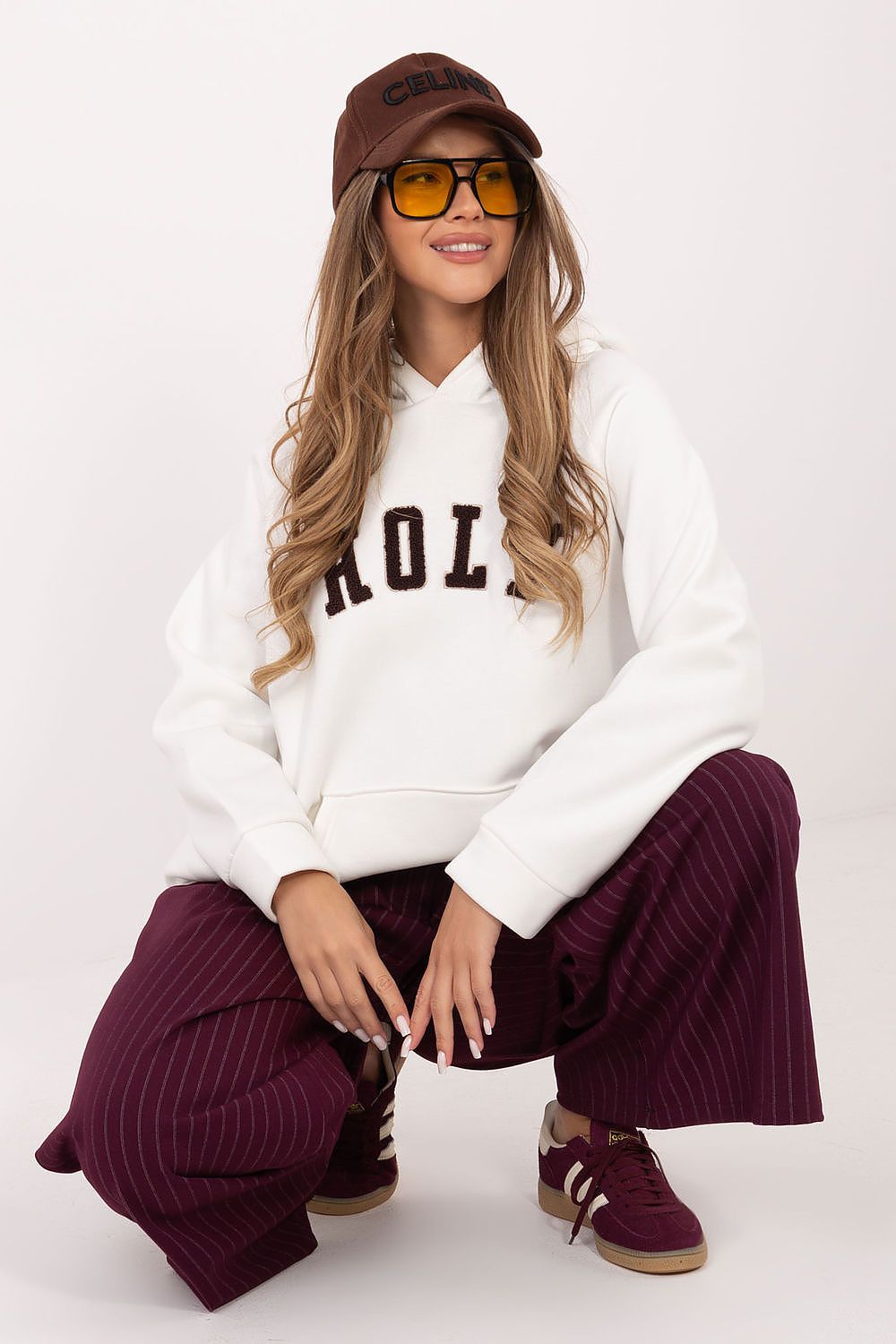 Sweater Damen Baumwolle 7 Farben – Einheitsgröße Oversize