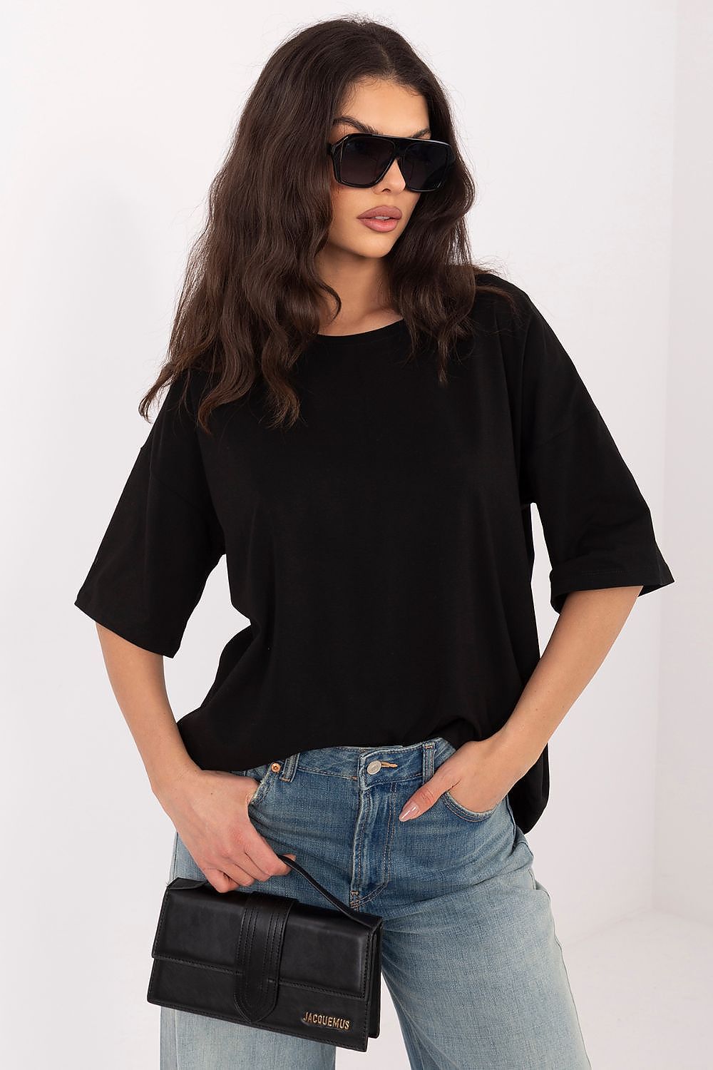 Oversize T-Shirt Damen Baumwolle – 3 Farben S/M & L/XL