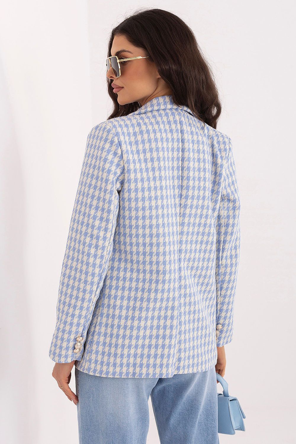 Sakko Damen Pepita Elegant Zweireihig