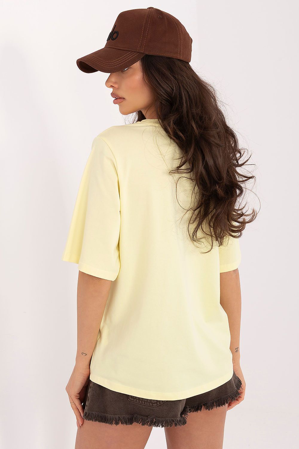 Basic T-Shirt Damen Baumwolle – 7 Farben S/M & L/XL