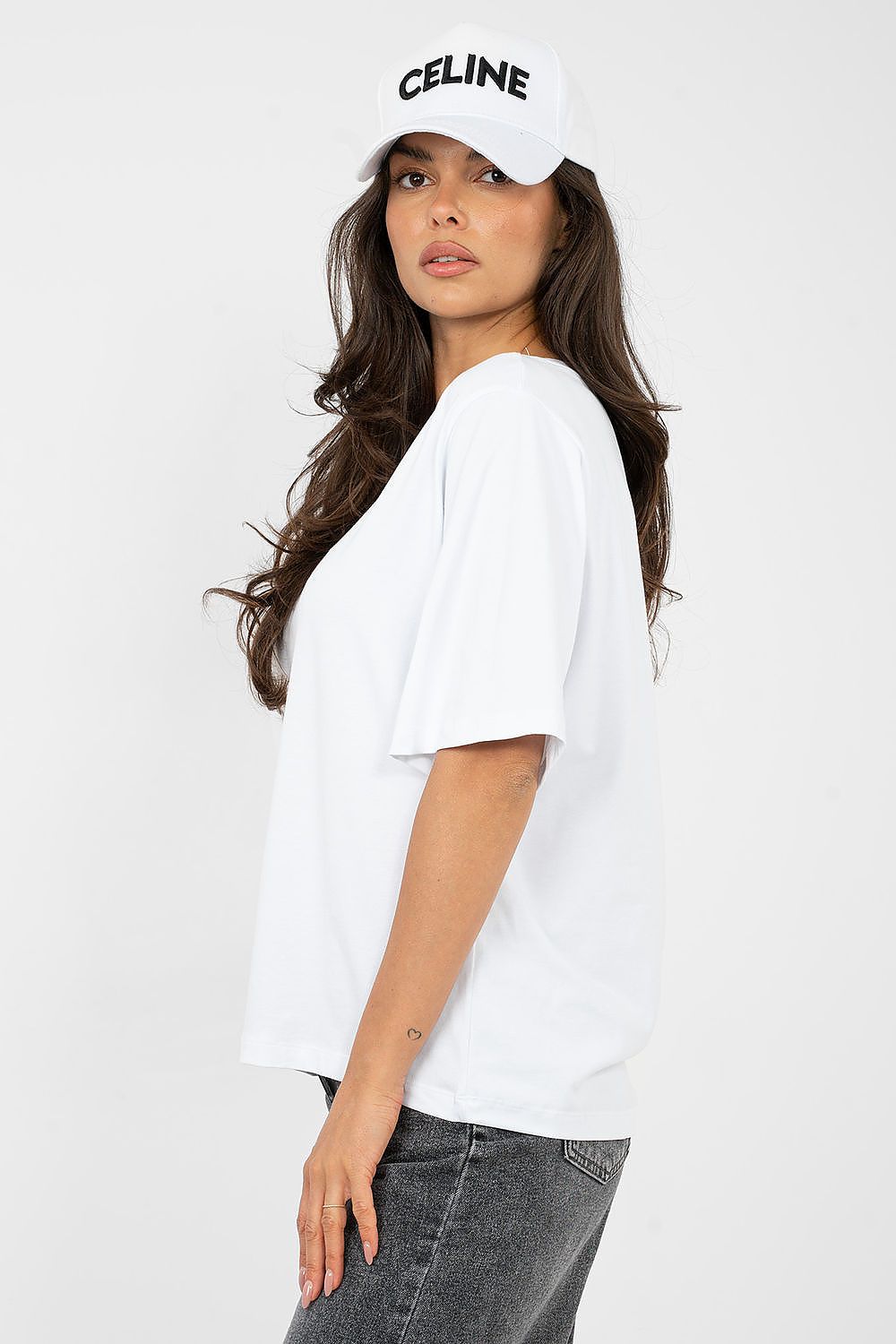 Basic T-Shirt Damen Baumwolle – 7 Farben S/M & L/XL