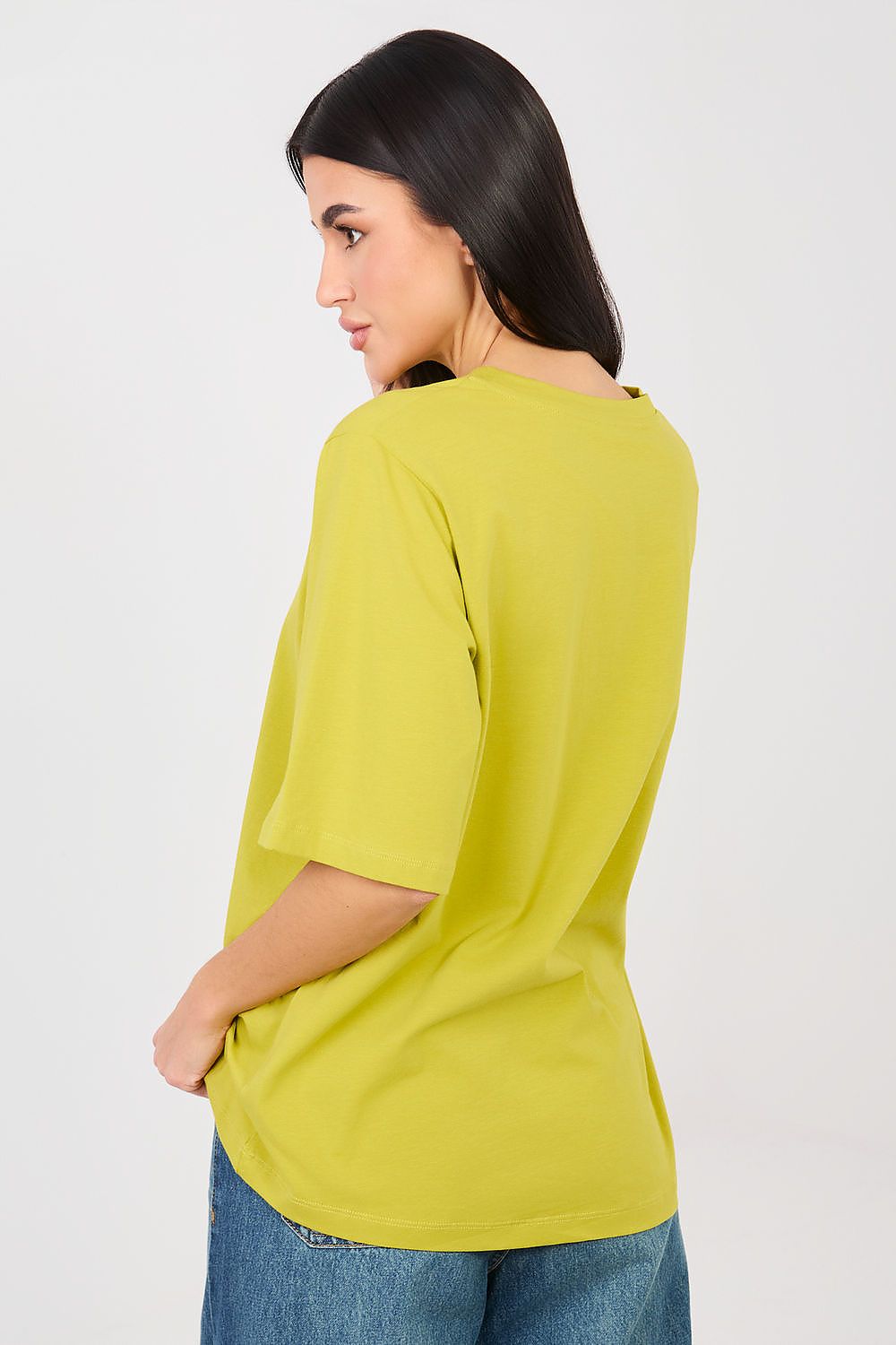 Basic T-Shirt Damen Baumwolle – 7 Farben S/M & L/XL
