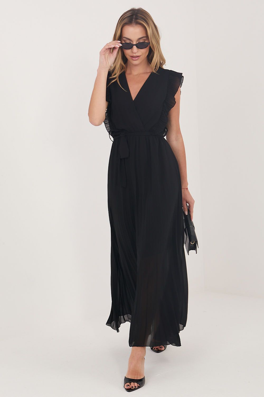 Maxikleid Damen Viskose Einheitsgröße – 8 Farben Alltagskleid