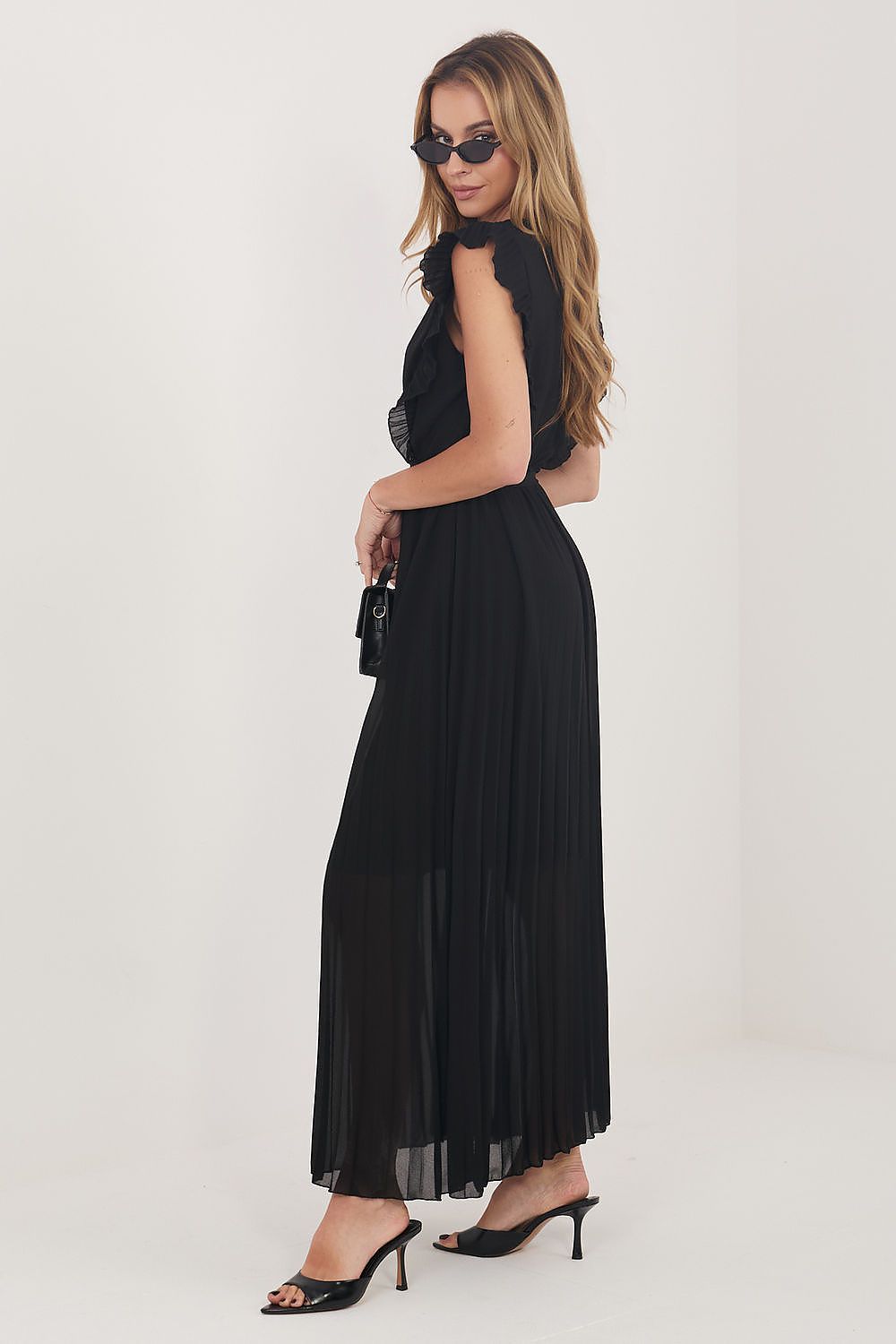 Maxikleid Damen Viskose Einheitsgröße – 8 Farben Alltagskleid