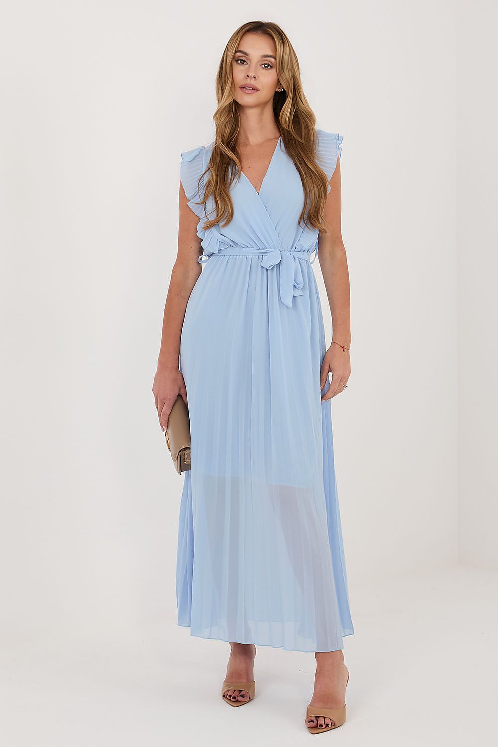 Maxikleid Damen Viskose Einheitsgröße – 8 Farben Alltagskleid