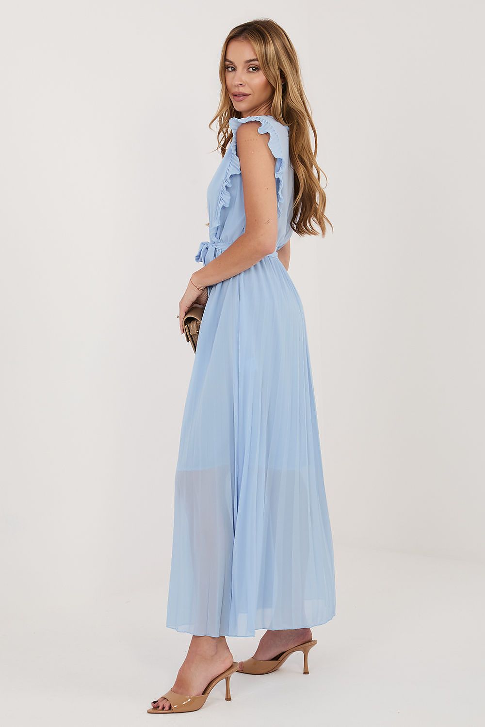 Maxikleid Damen Viskose Einheitsgröße – 8 Farben Alltagskleid