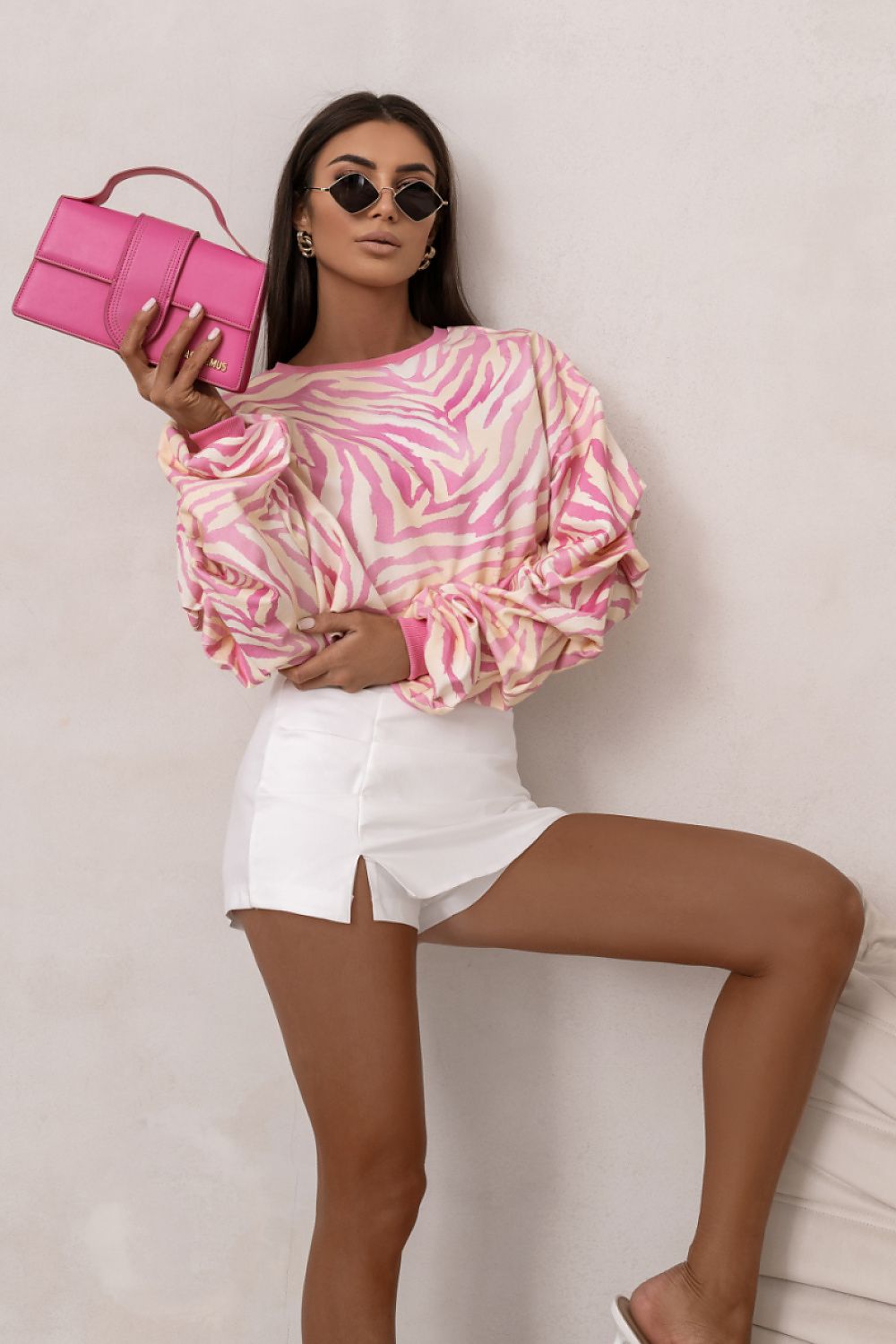 Sweater Damen Baumwolle Bunt Oversized Universalgröße