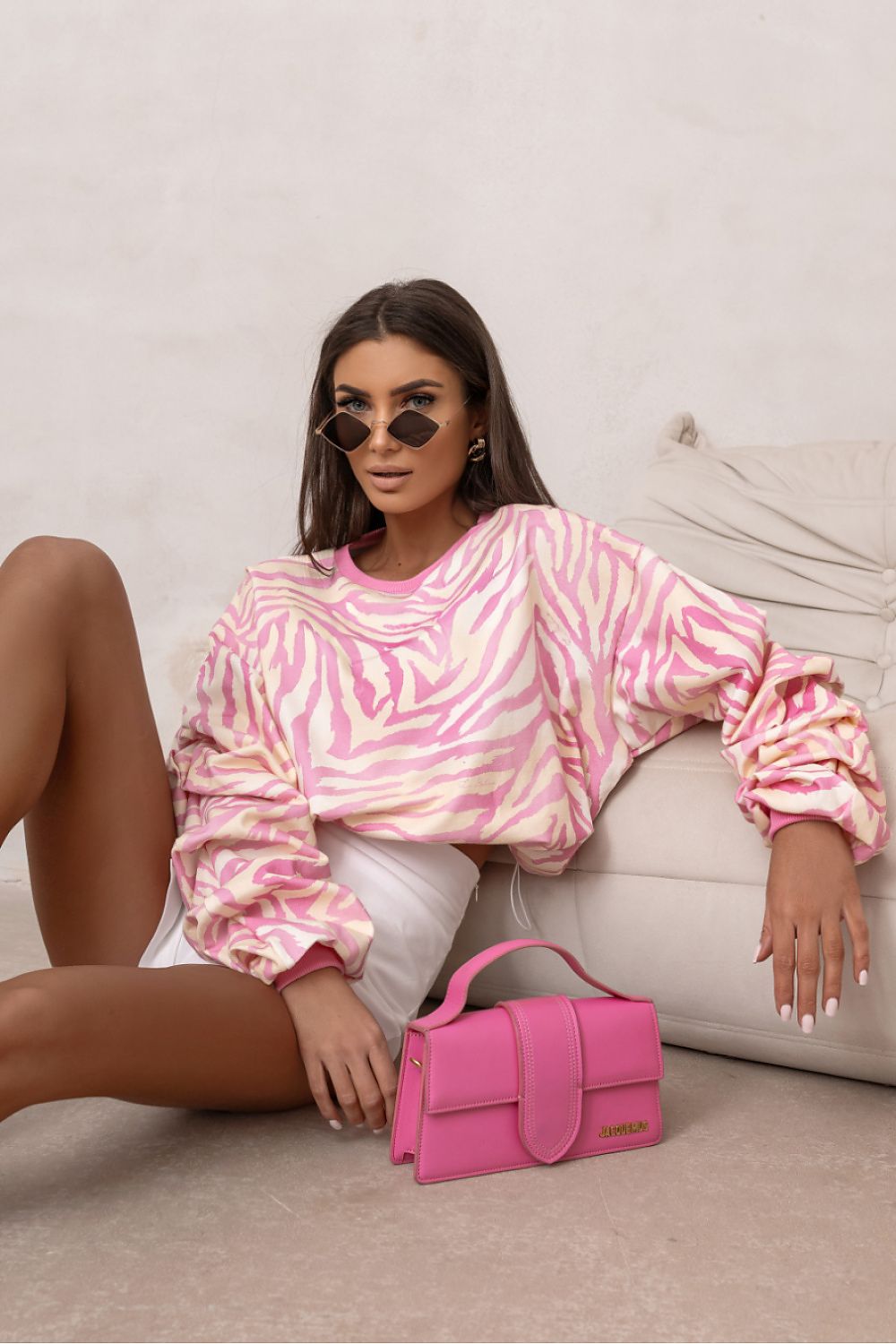Sweater Damen Baumwolle Bunt Oversized Universalgröße