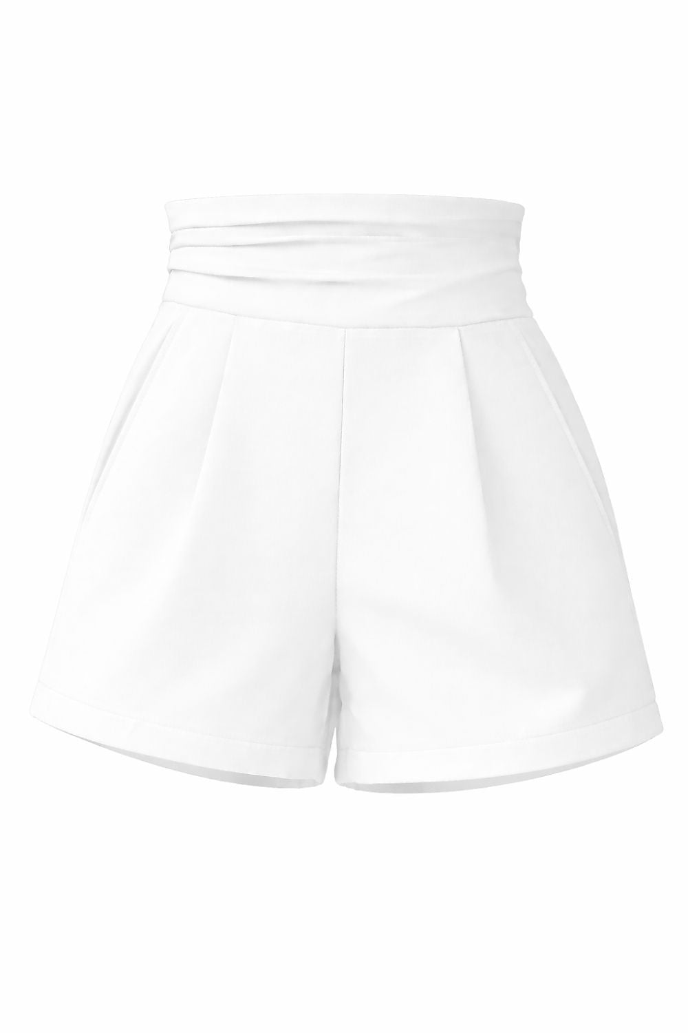 Shorts Damen Viskose Beige Violett Rosa Gelb S M L Sommer