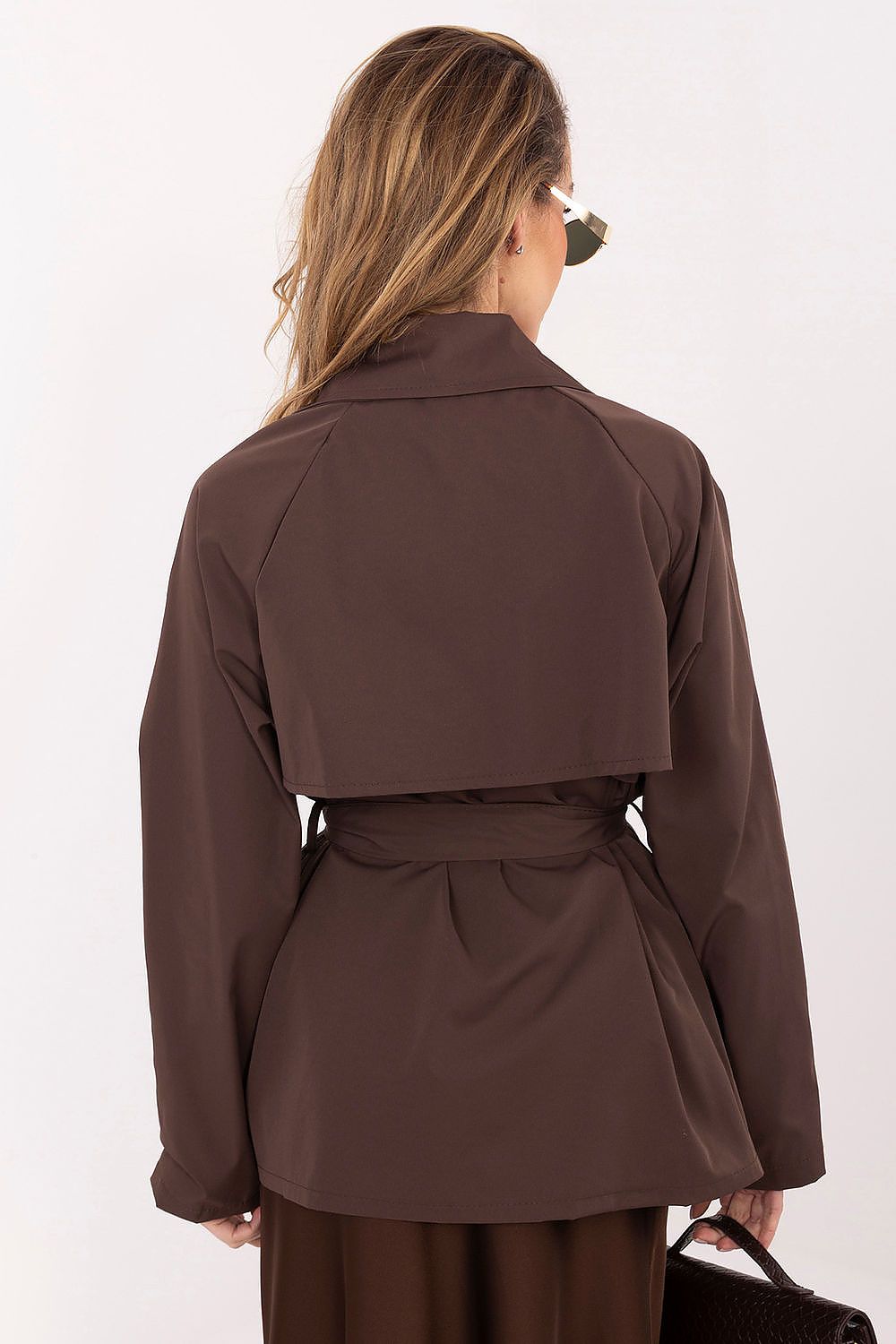 Mantel Damen Trenchcoat Tailliert Übergangsmantel