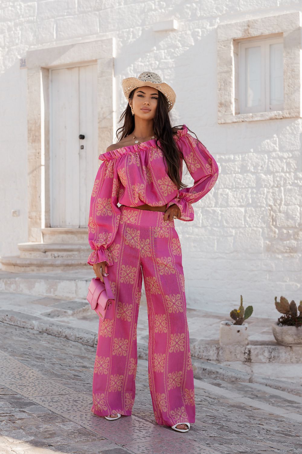 Leinen Set Damen – Hose & Hemd sommerlich