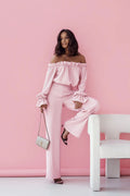 Leinen Set Damen – Hose & Hemd sommerlich