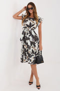 Sommerkleid Damen Midi Rüsche Baumwolle – Feminin & Leicht
