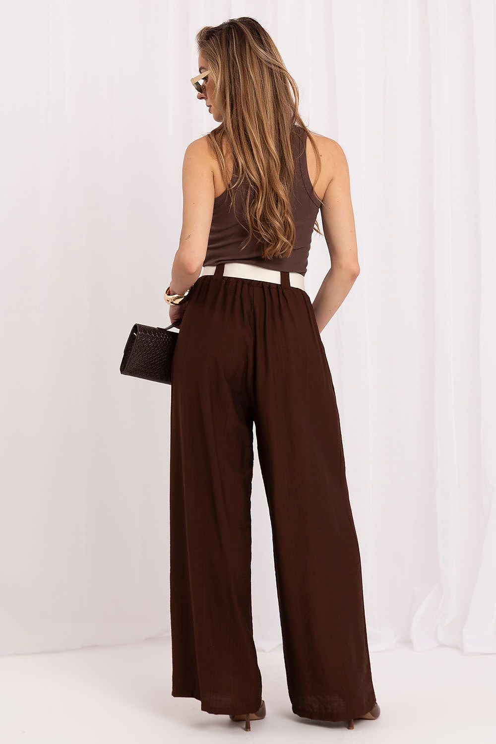 Hose Damen Wide Leg High Waist elegant & bequem