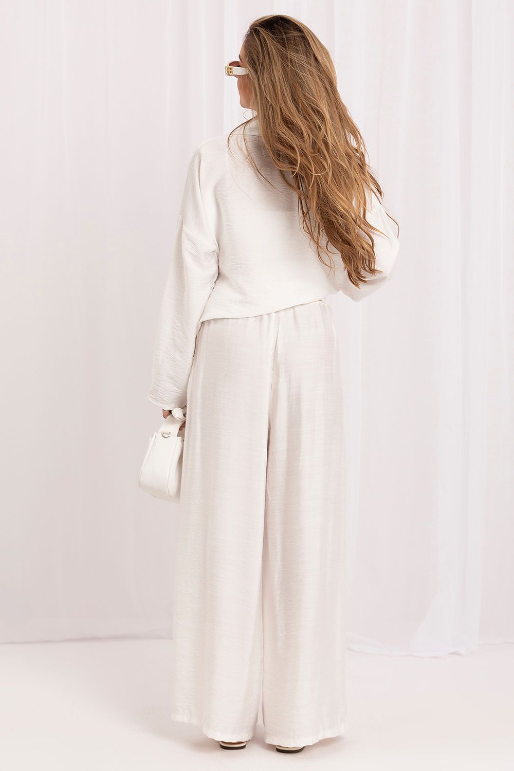 Hose Damen Wide Leg High Waist elegant & bequem