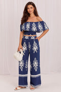 Boho Set Damen Sommer – Top & Hose Viskose