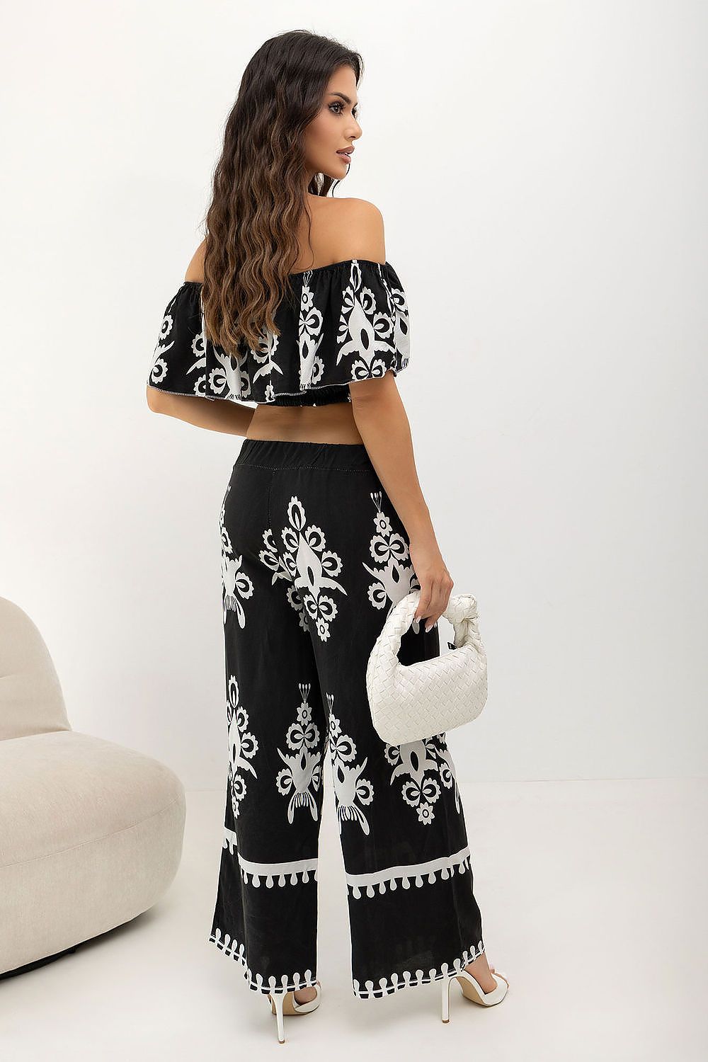 Boho Set Damen Sommer – Top & Hose Viskose