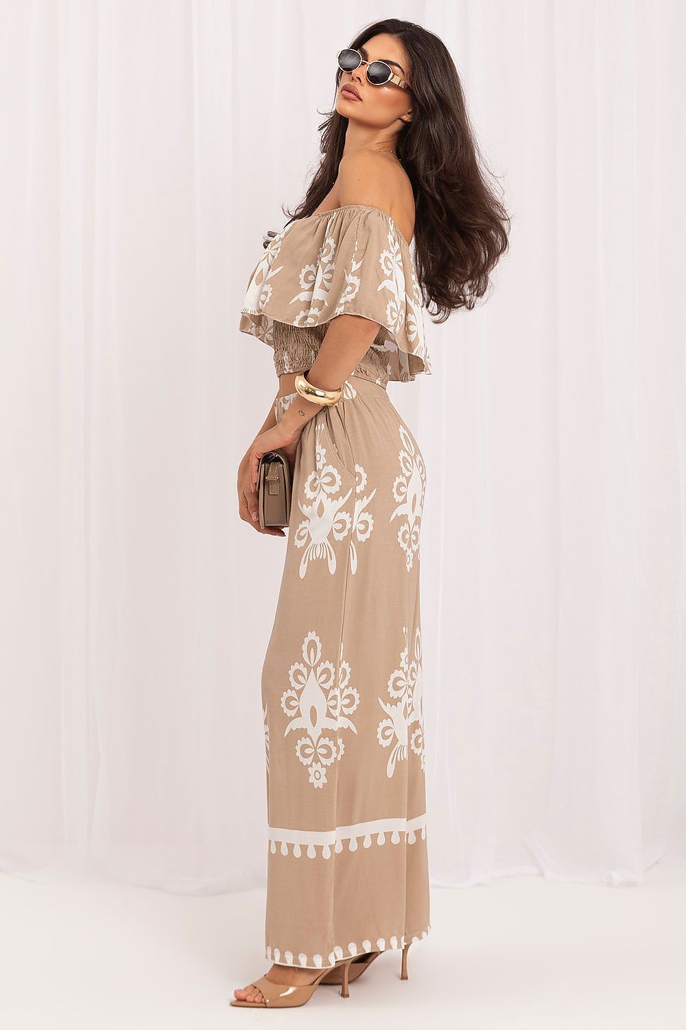 Boho Set Damen Sommer – Top & Hose Viskose