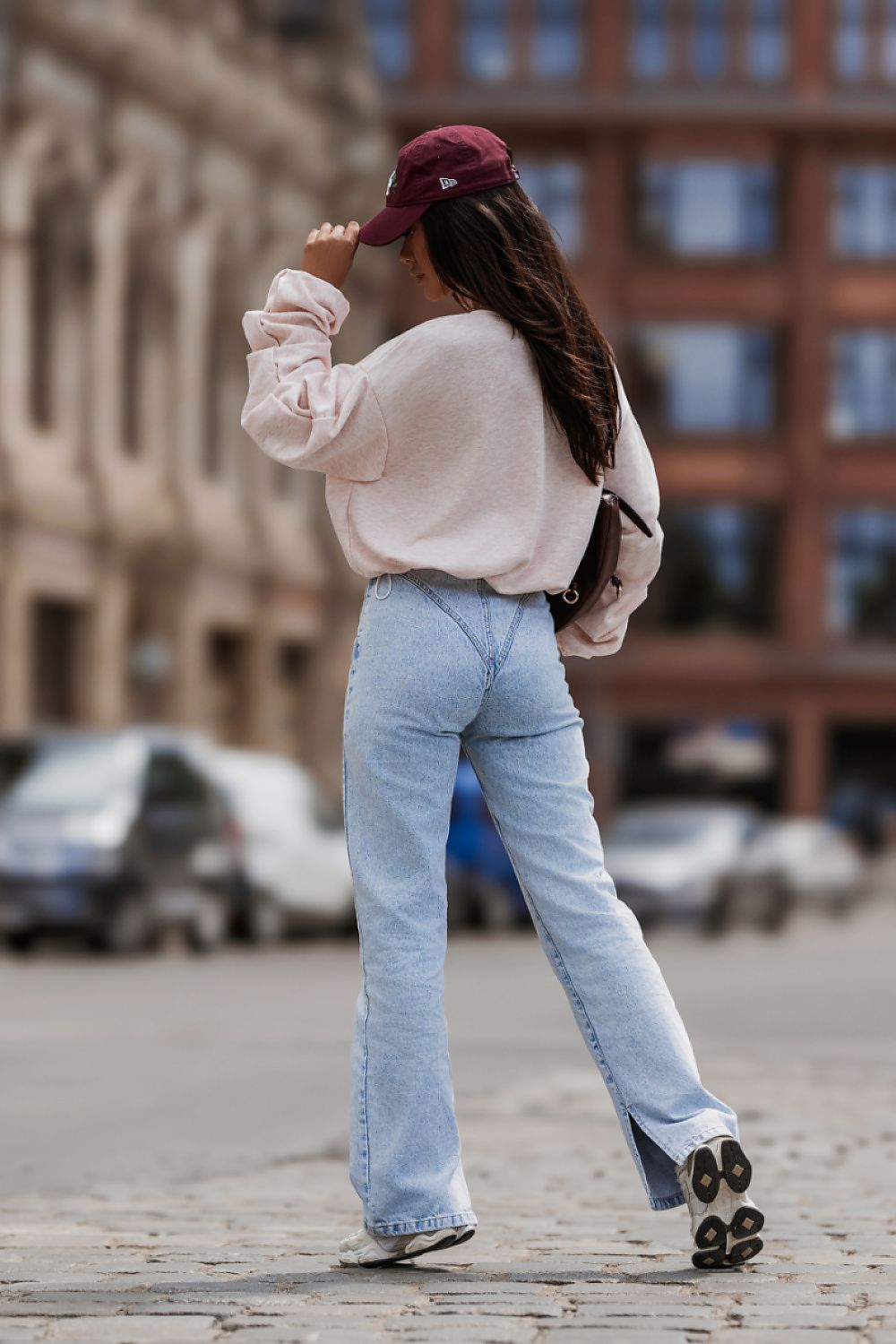 Sweater Damen Baumwolle Bunt Oversized Universalgröße