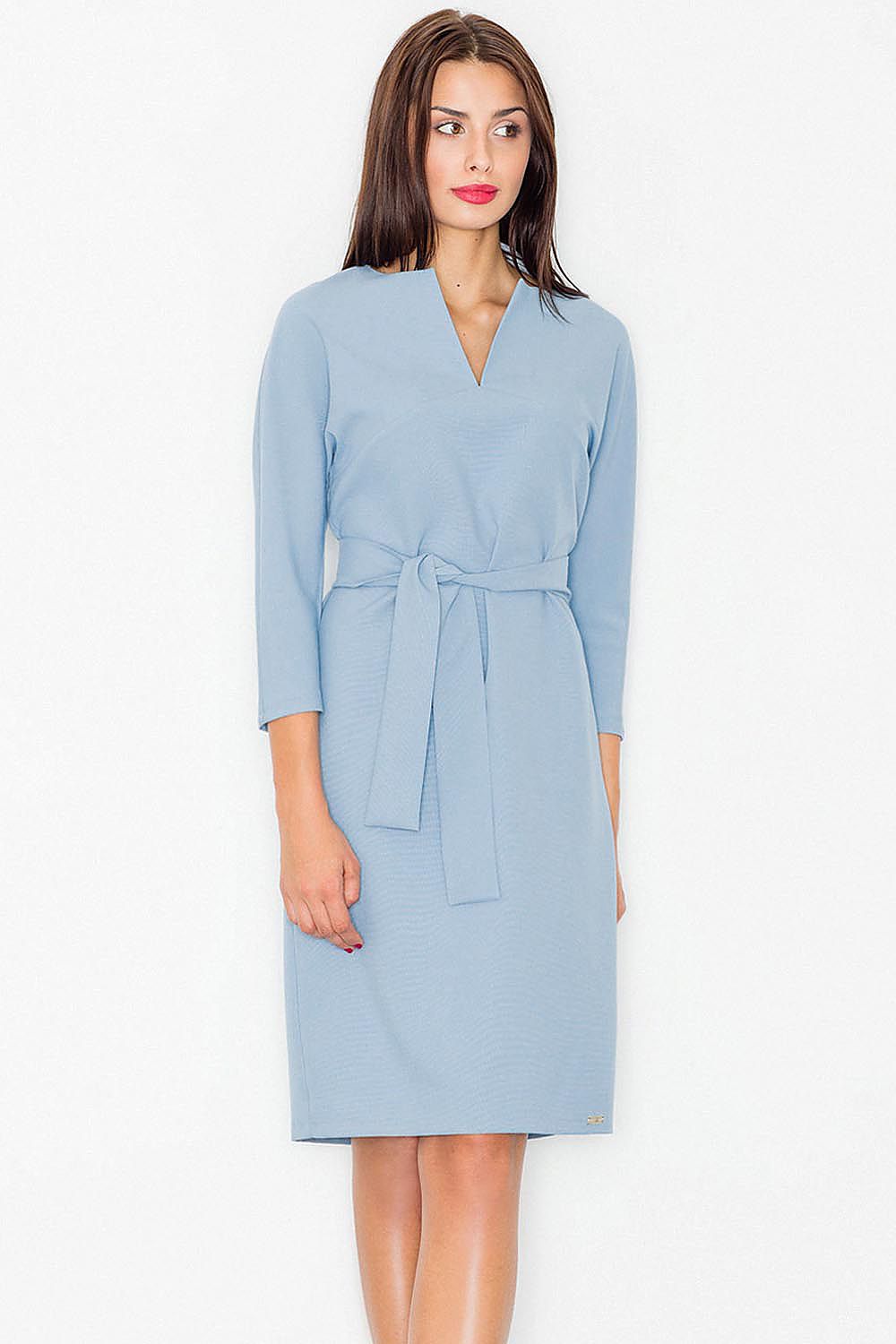 Midi Kleid Damen Kimonoärmel Gürtel Schlitz Rundhals – elegant & fließend