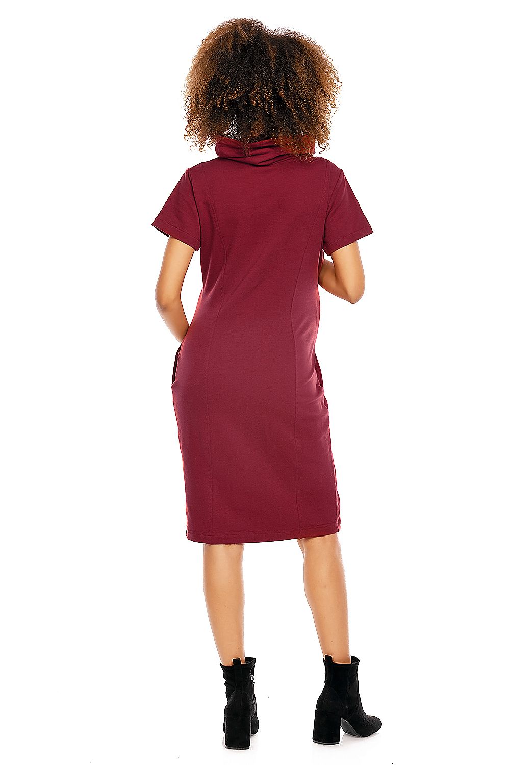 Schwangerschaftskleid Still-Kleid Kurzarm Baumwolle