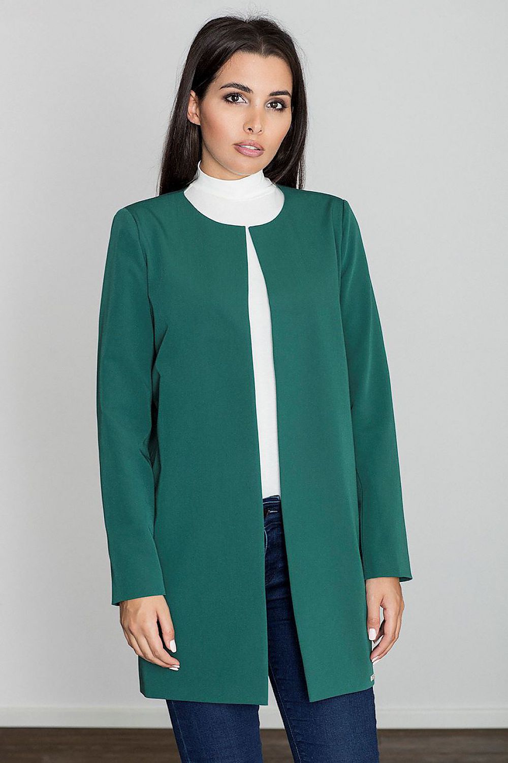 Mantel Damen leicht feminin fließend – 7 Farben S–XL