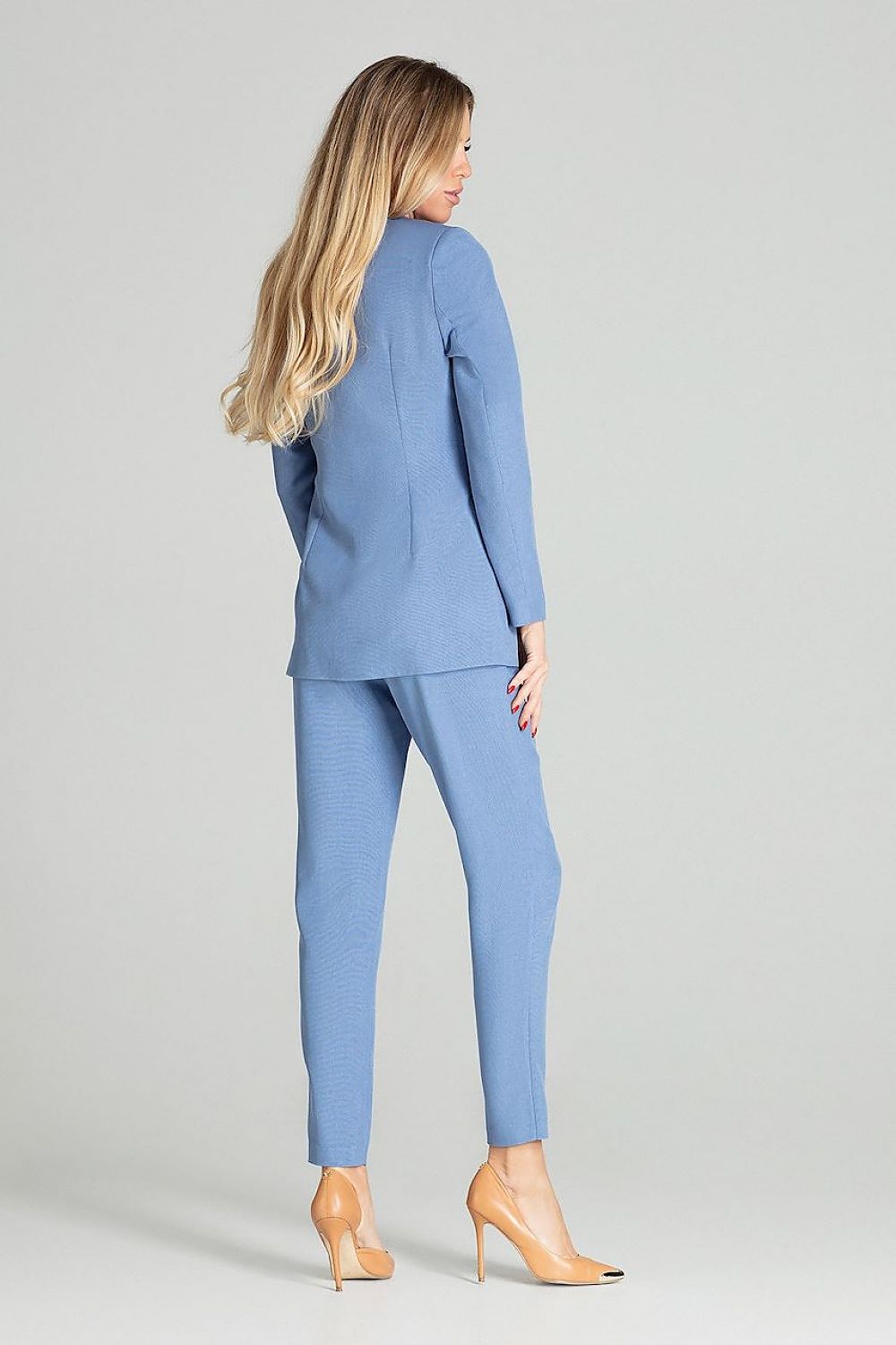 Kurze Damen Jacke slim fit gefüttert Frühjahr – Blazer-Style