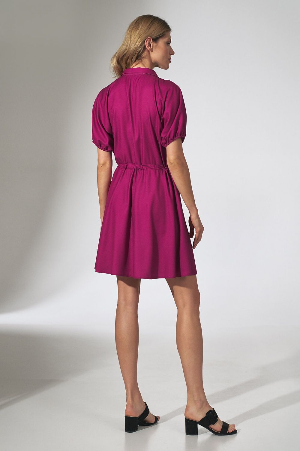 Kleid Damen Alltag figurbetont elegant