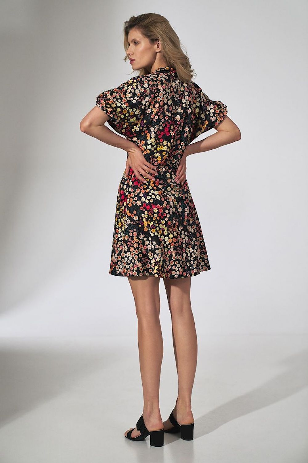 Kleid Damen Alltag figurbetont elegant