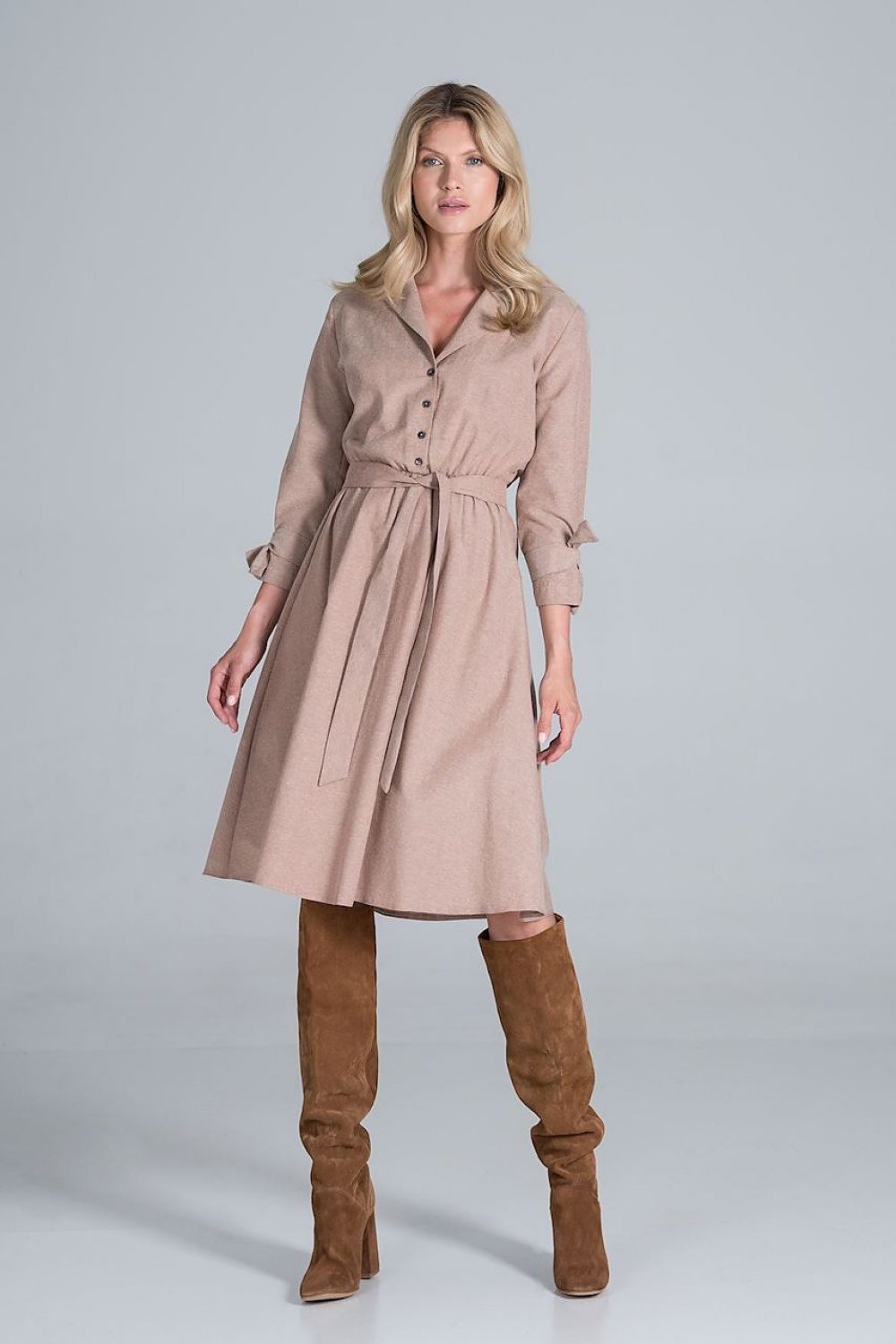 Sommerkleid Damen bunt Midi Freizeit