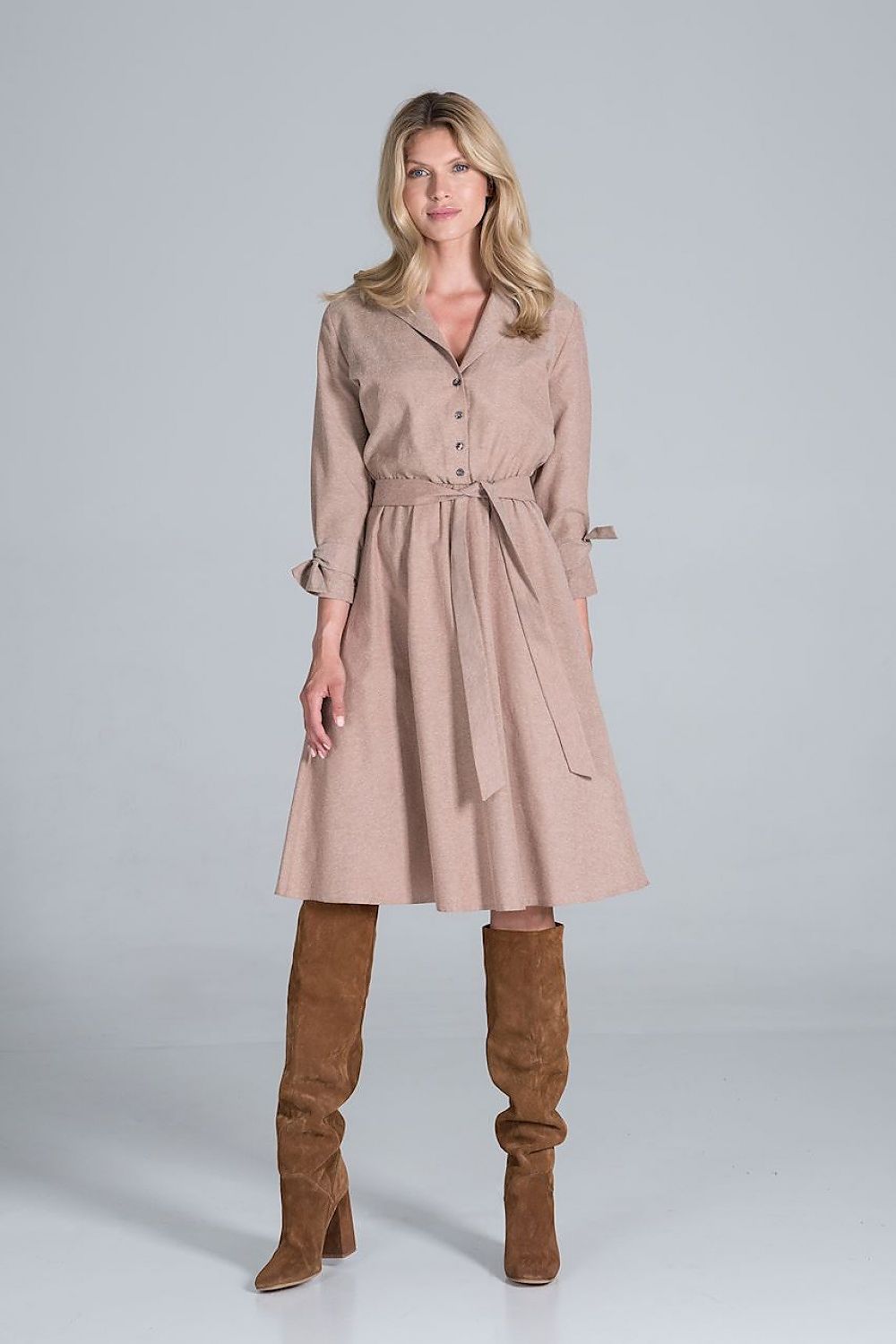 Sommerkleid Damen bunt Midi Freizeit