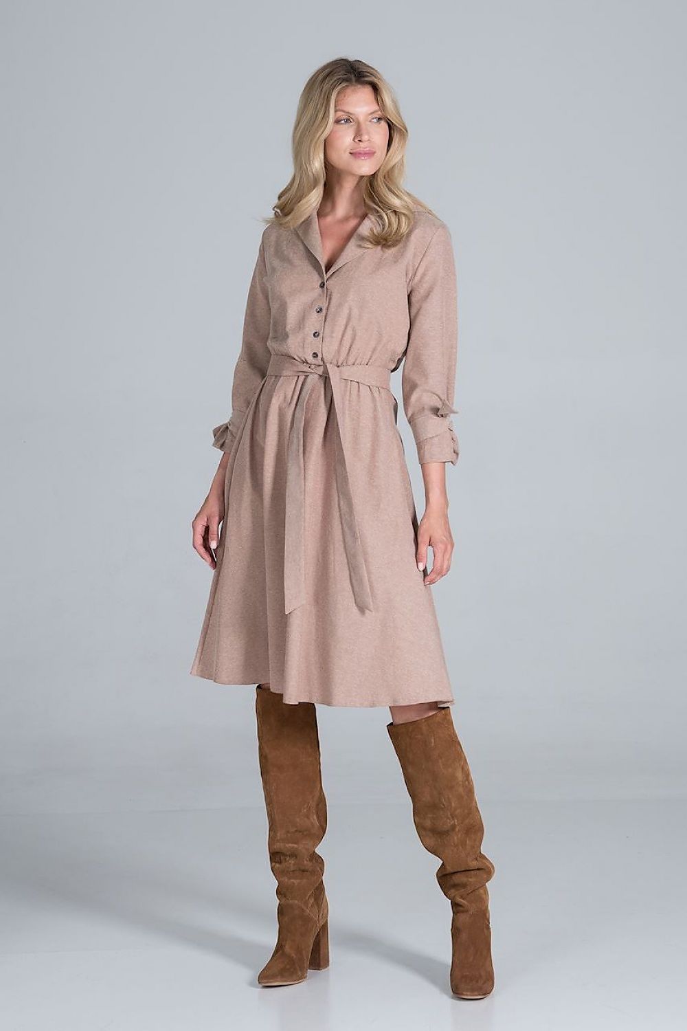 Sommerkleid Damen bunt Midi Freizeit